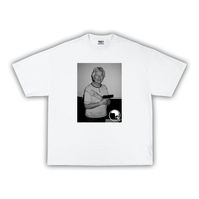 DNGRS GRANNY TEE [WHITE]