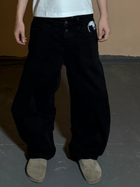 RAW LOGO DENIM