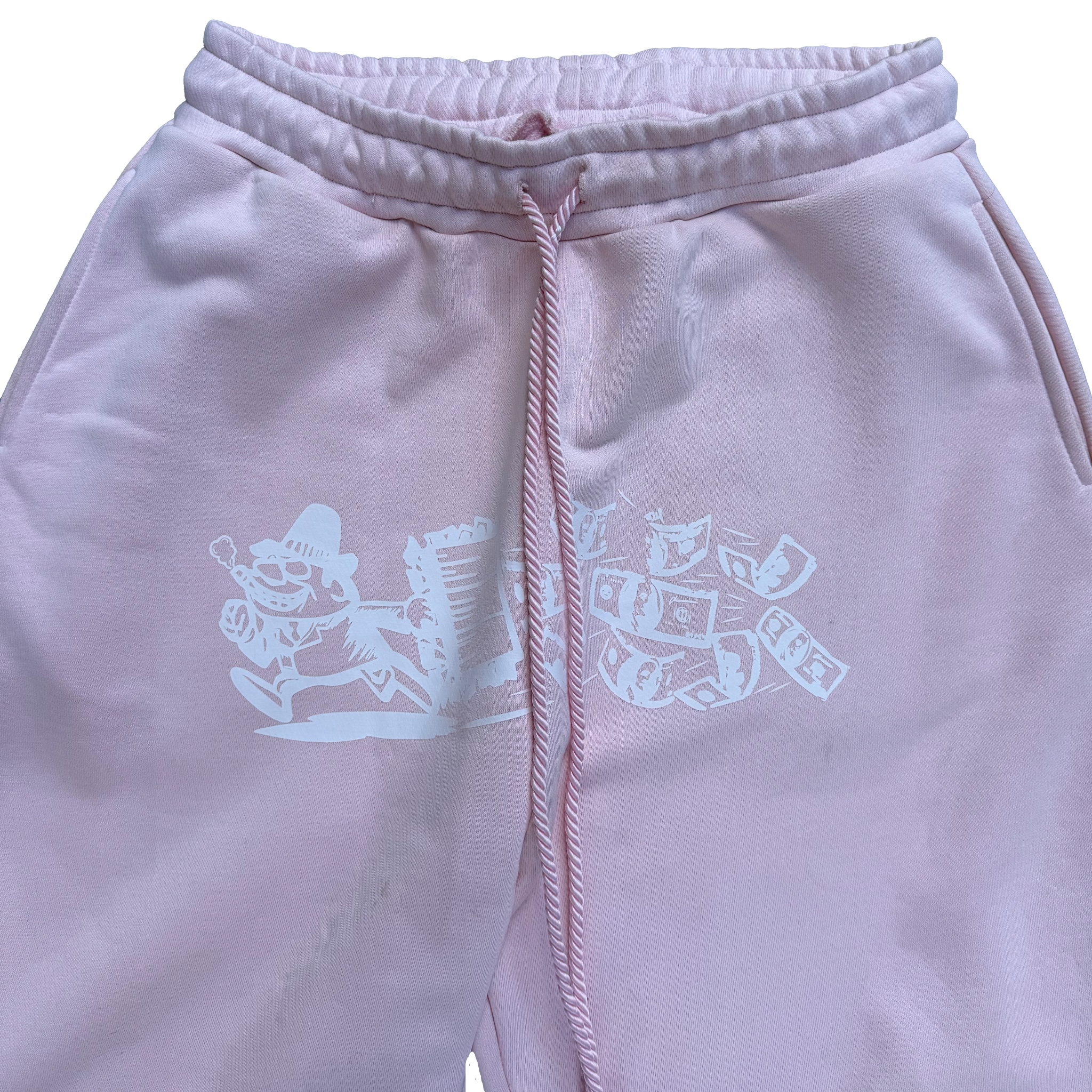 RUNNING MAN JOGGERS [BABY PINK]