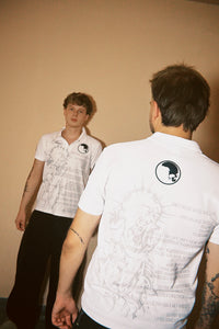 ALL IN POLO [WHITE/GREY]