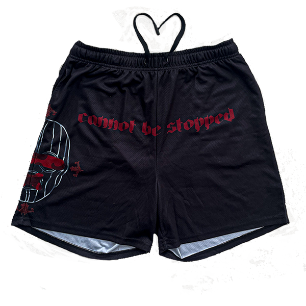 CNTBSTPD MASK MESH SHORTS