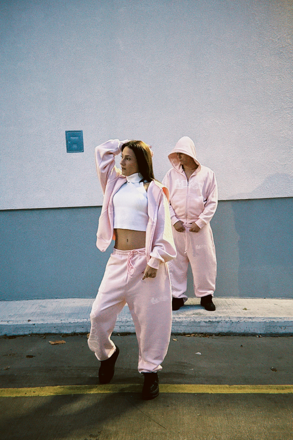 DELUXE JOGGERS [BABY PINK] 3 LEFT !