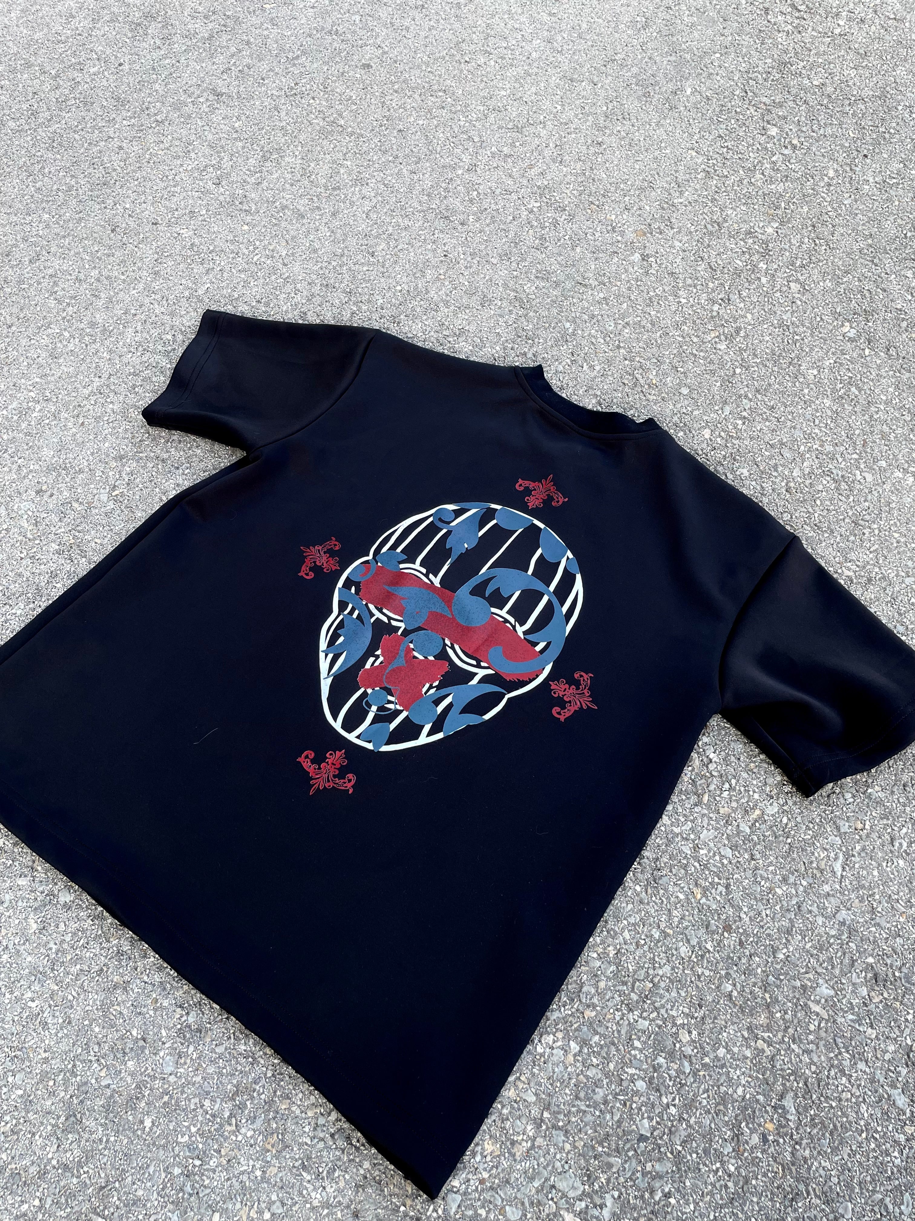 CNTBSTPD ROYALE RED MASK TEE