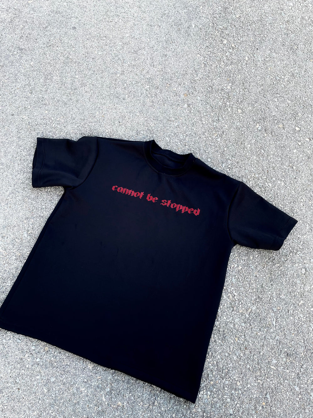 CNTBSTPD ROYALE RED MASK TEE