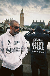 THRIV3 X GARJOKA HOODIE [BLACK/GREY]
