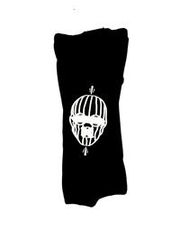 GIANT MASK SWEATPANTS [BLACK] 1 of 1