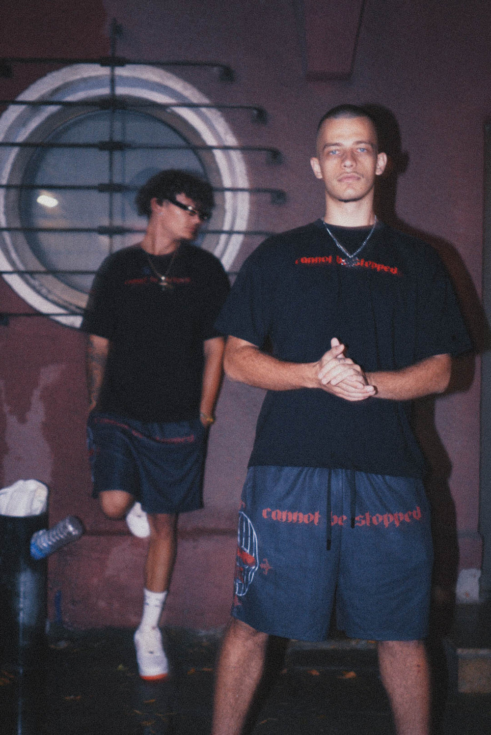 CNTBSTPD MASK MESH SHORTS