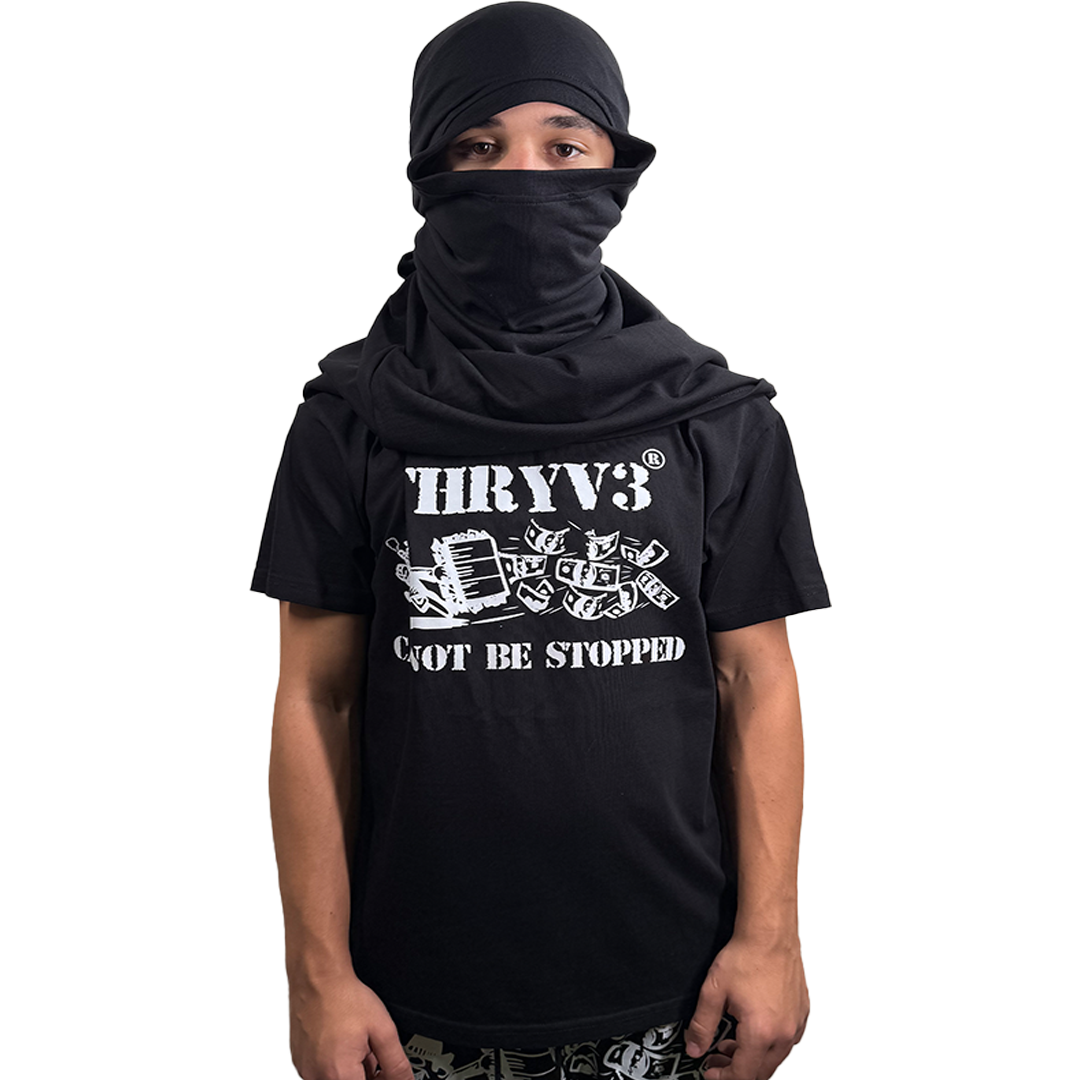 THRYV3 CNTBSTD T-SHIRT [BLACK]