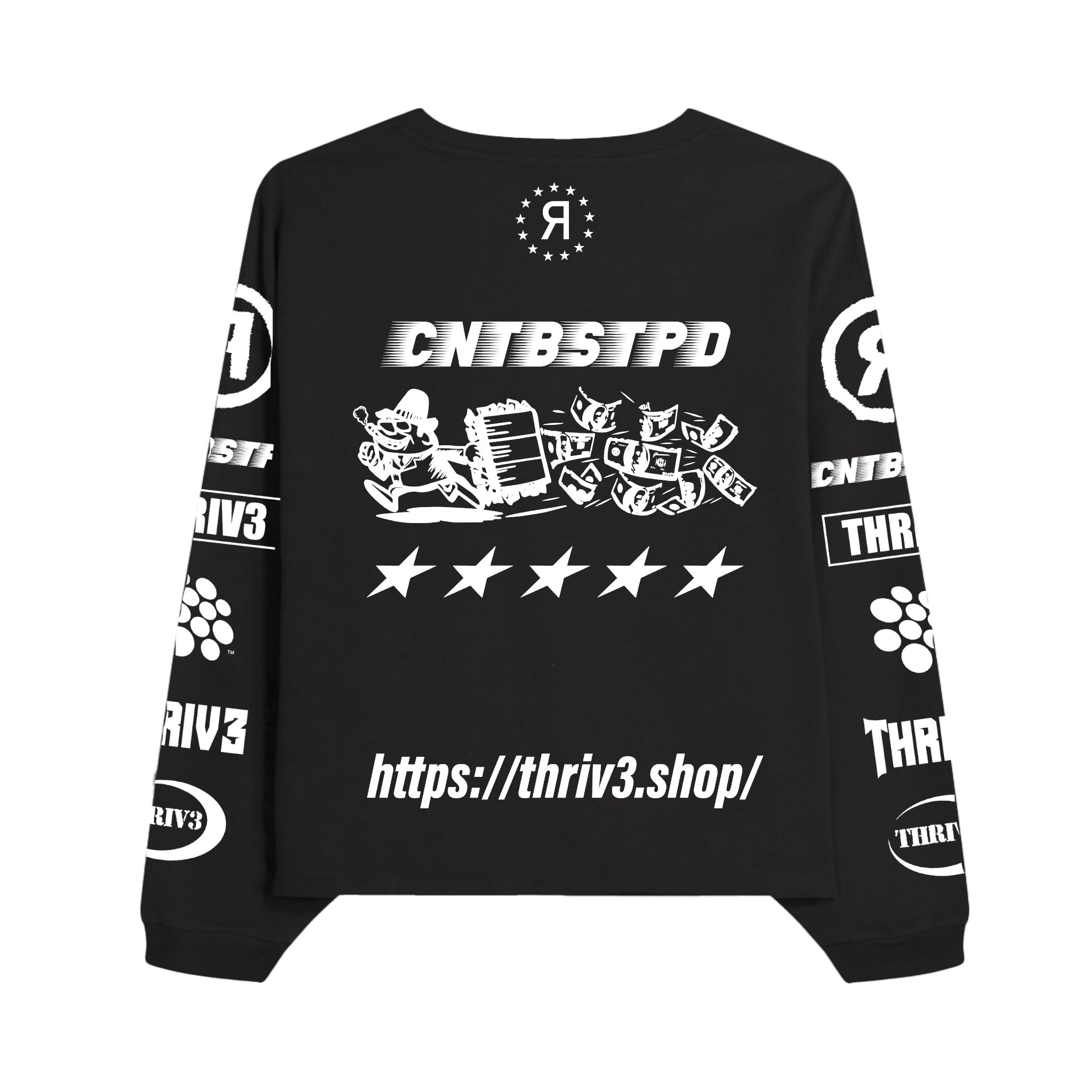 THRIV3 SPORTS LONGSLEEVE [BLACK]
