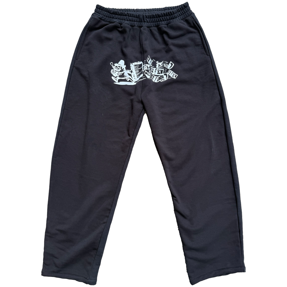 RUNNING MAN JOGGERS [BLACK]