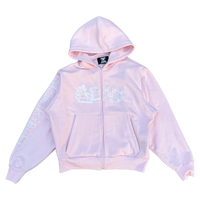 DELUXE ZIP-UP [BABY PINK]