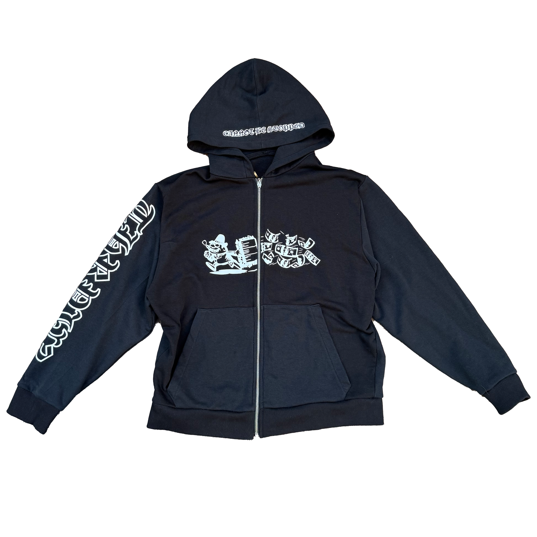 DELUXE ZIP-UP [BLACK]