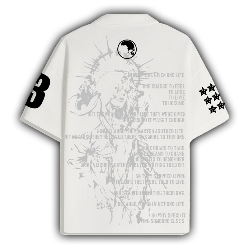 ALL IN POLO [WHITE/GREY]