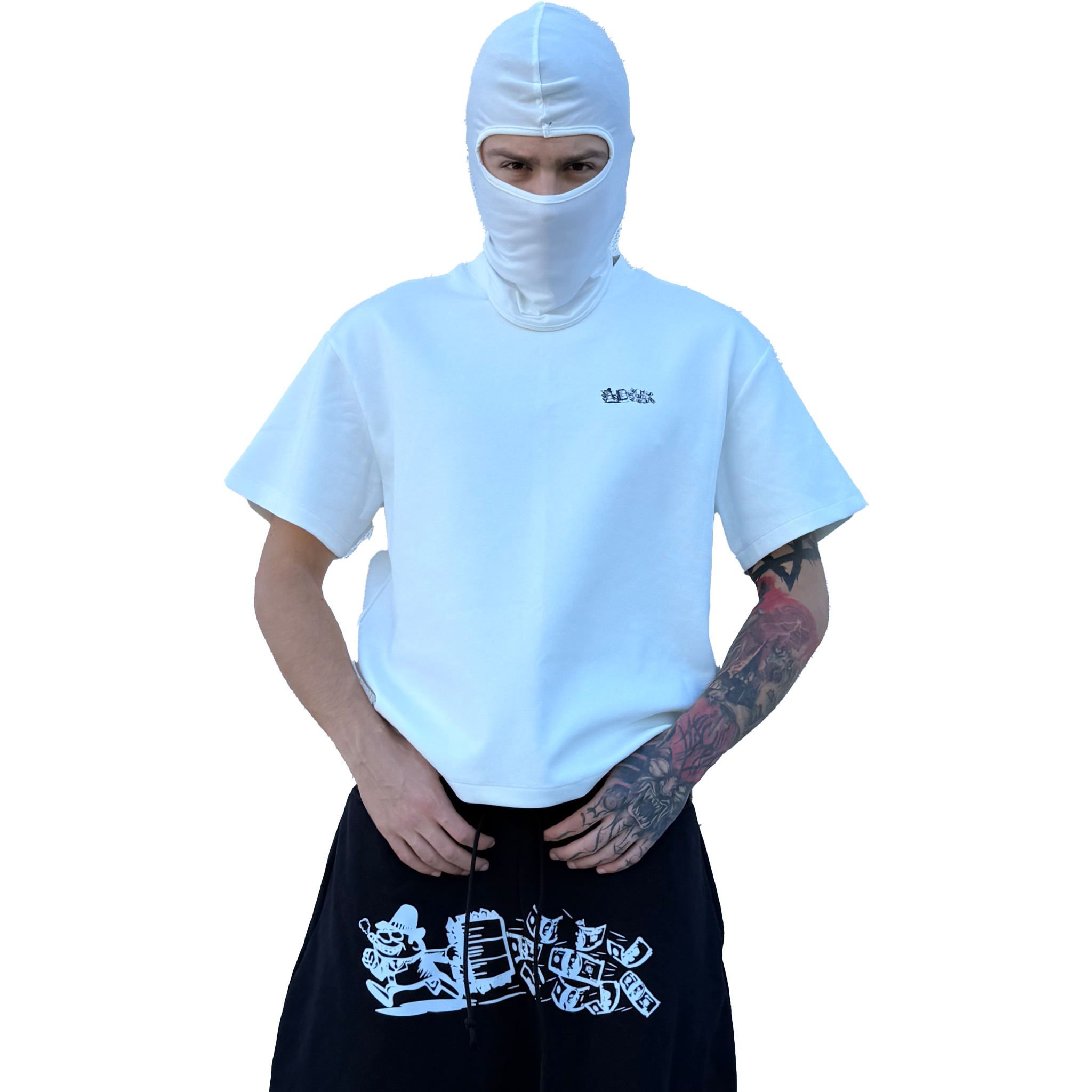 RUNNING MAN ESSENTIAL V3 [BLACK/WHITE]