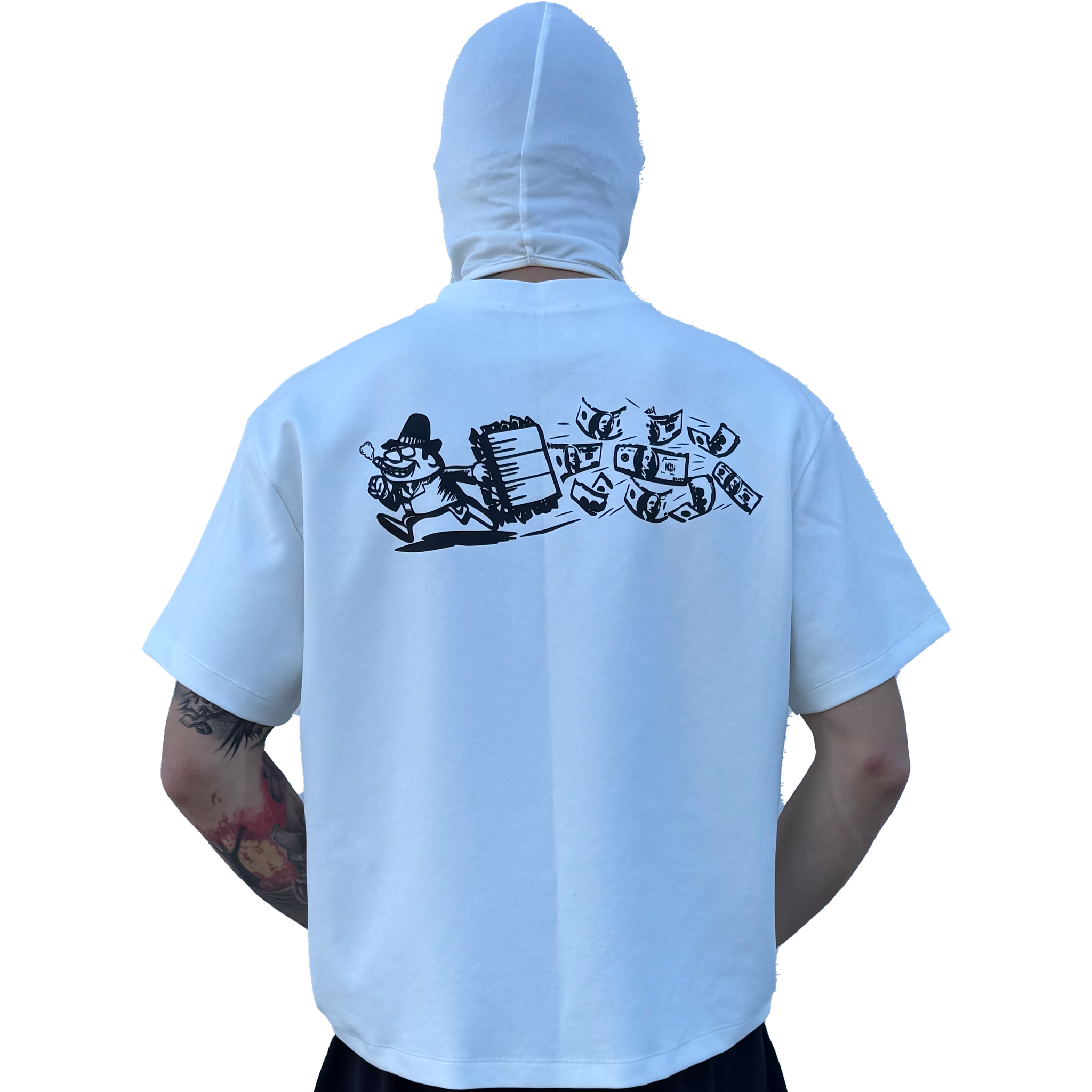 RUNNING MAN ESSENTIAL V3 [BLACK/WHITE]