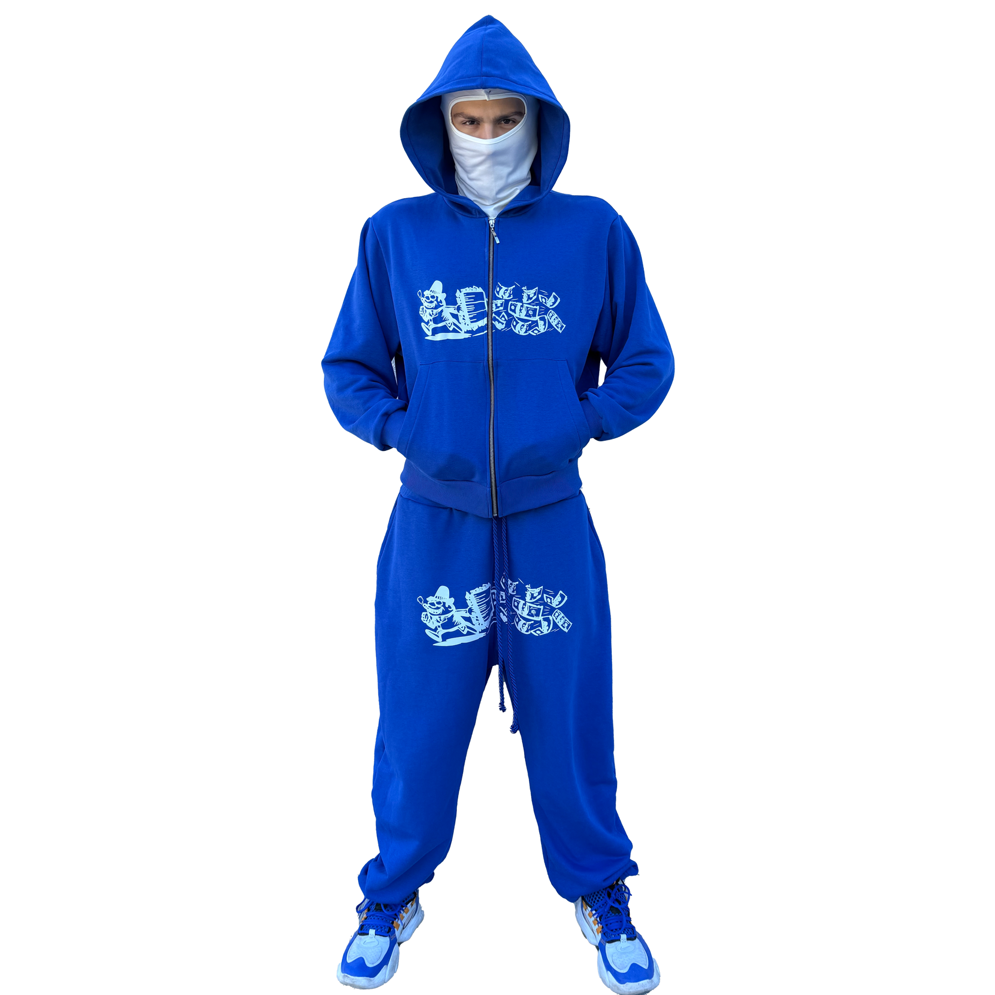 RUNNING MAN JOGGERS [NAVY BLUE]