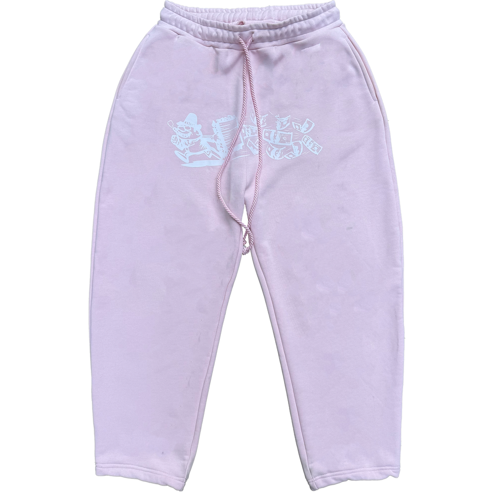 RUNNING MAN JOGGERS [BABY PINK]