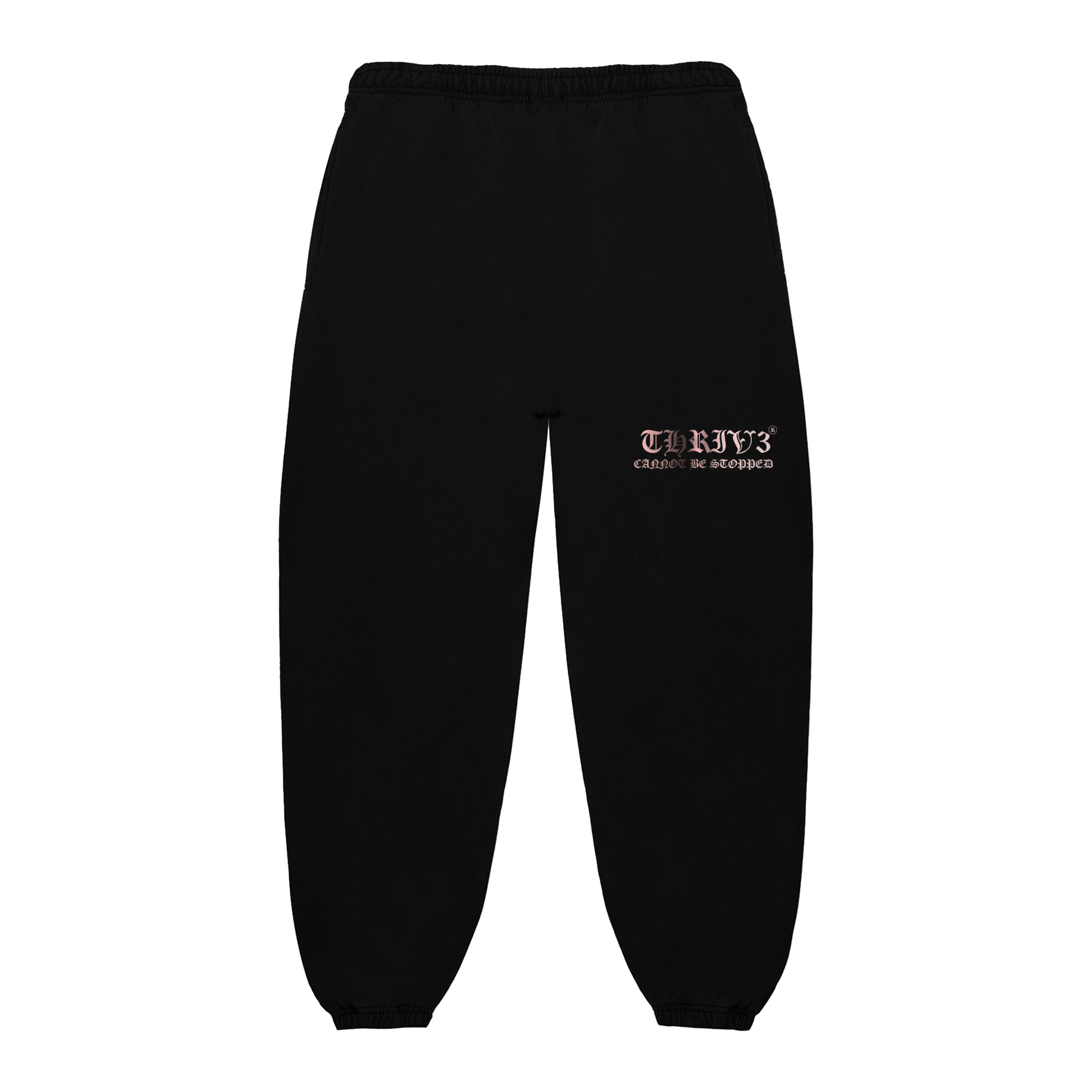 DRAGON SWEATPANTS [ROSE GOLD/BLACK] ONLY 3 MADE