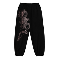 DRAGON SWEATPANTS [ROSE GOLD/BLACK] ONLY 3 MADE