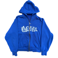 RUNNING MAN ZIP-UP [NAVY BLUE]