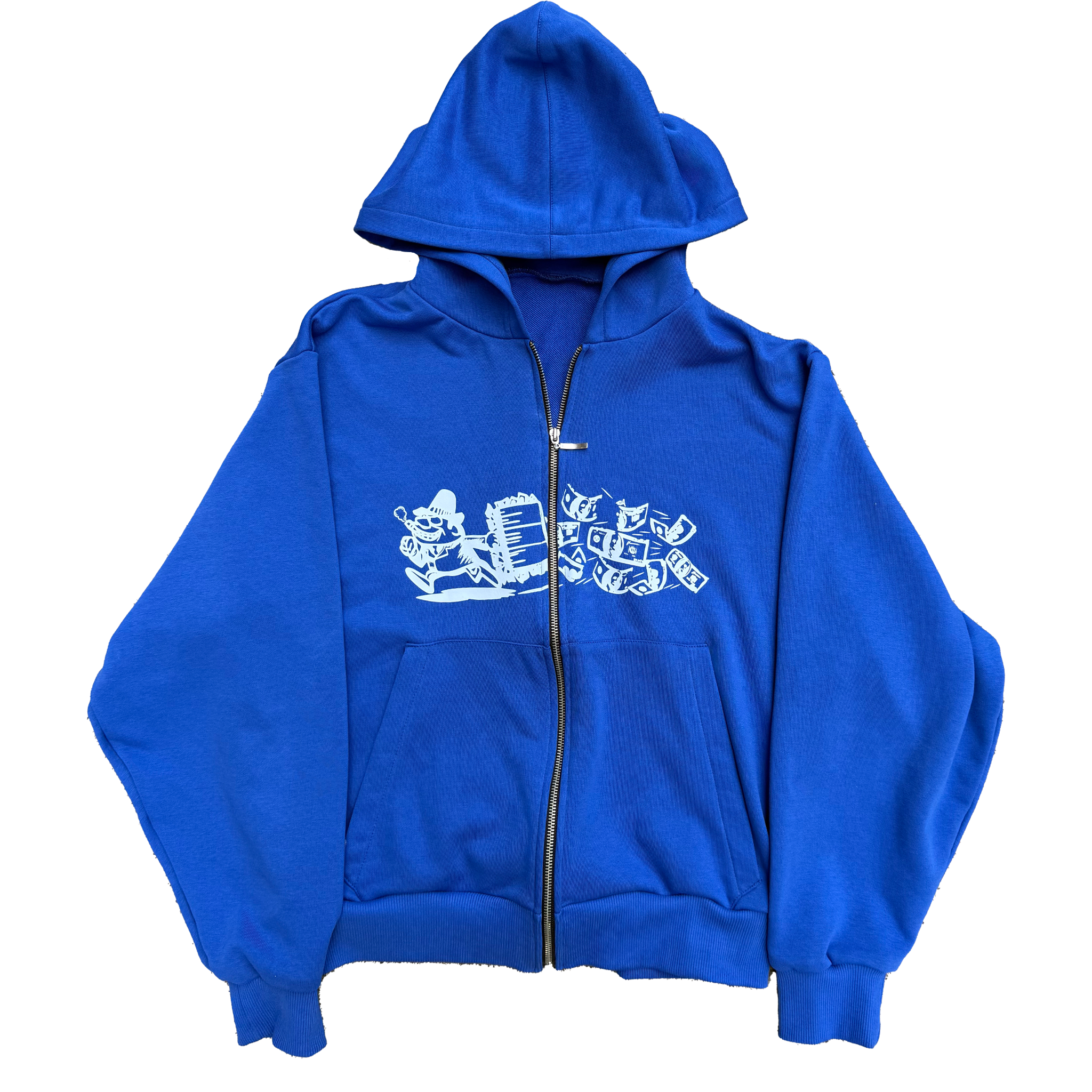 RUNNING MAN ZIP-UP [NAVY BLUE]