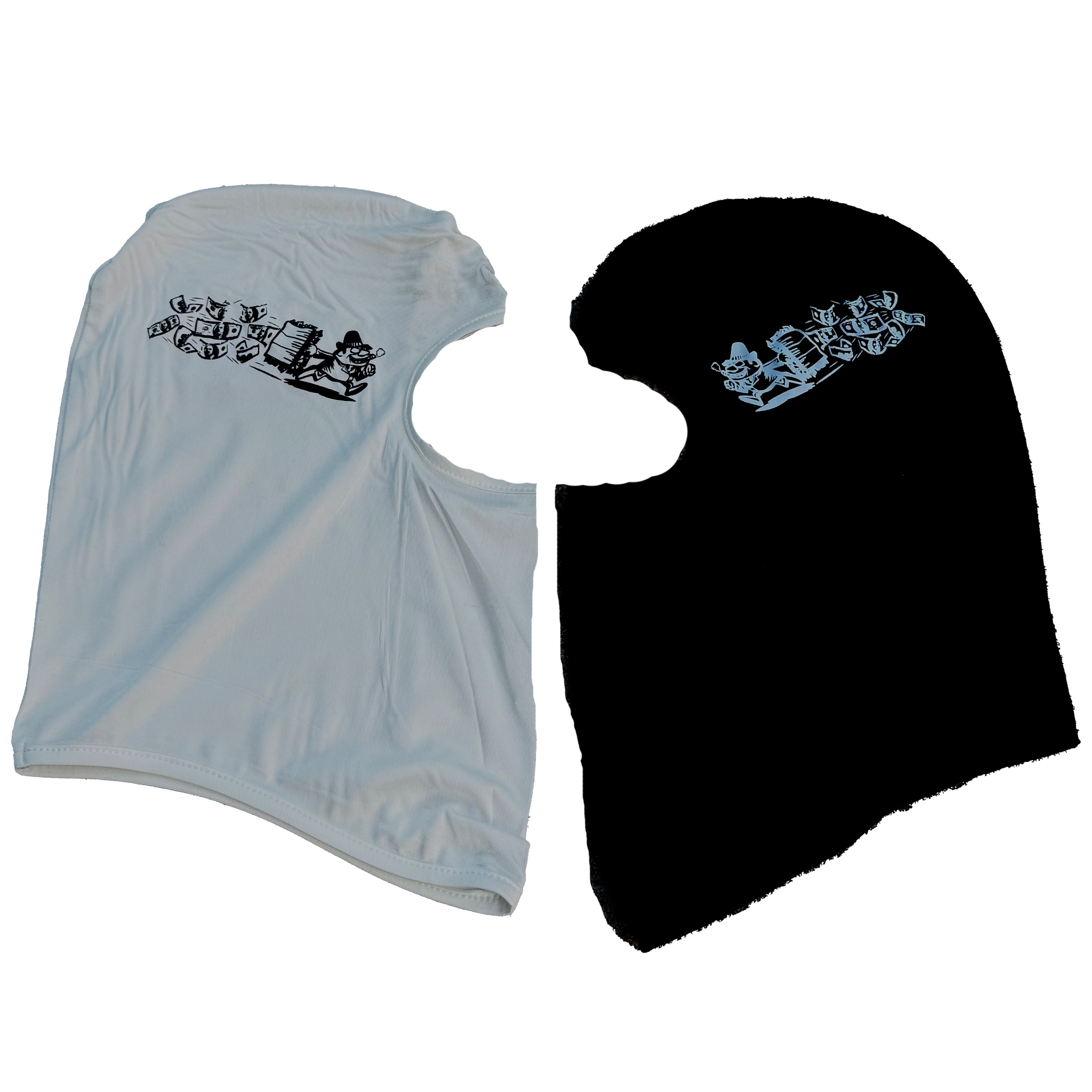 SKI MASKS [BLACK/WHITE]