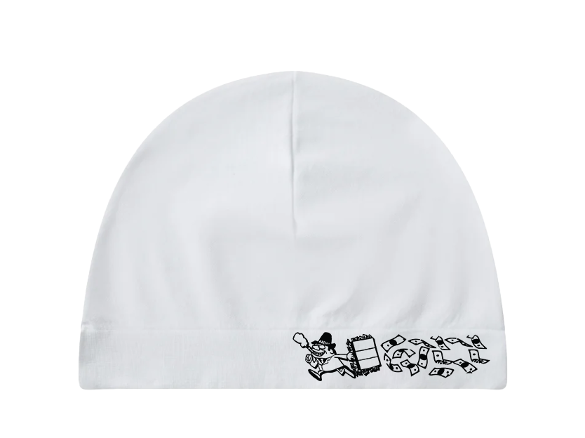 SKULLY CAP [WHITE/BLACK/GREY]