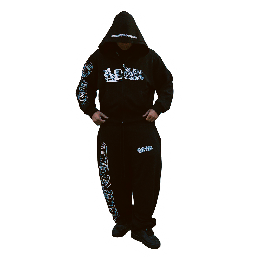 DELUXE ZIP-UP [BLACK]