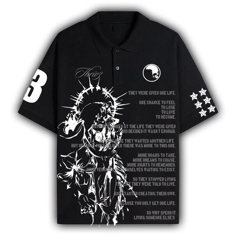 ALL IN POLO [BLACK/WHITE/GREY]