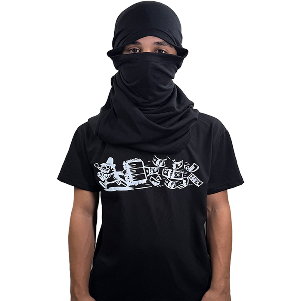 RUNNING MAN T-SHIRT [BLACK]