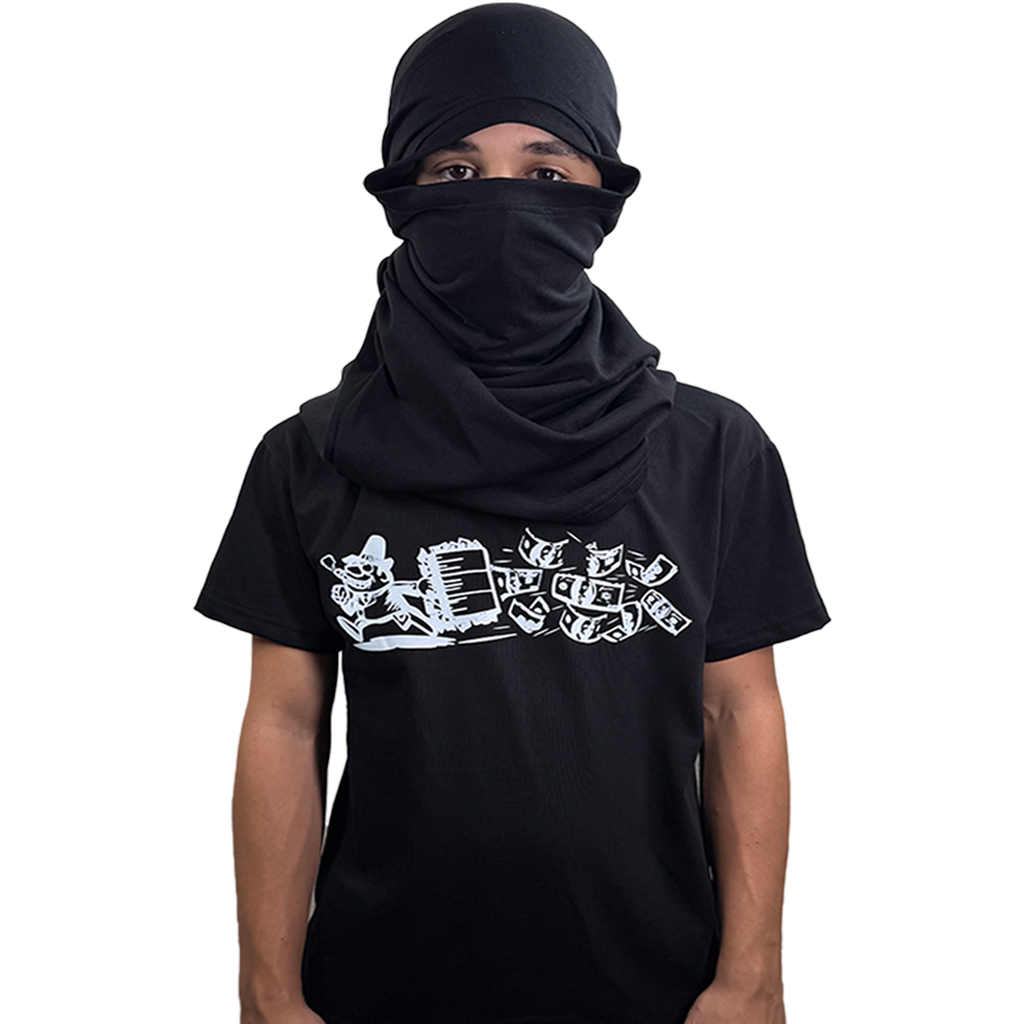 RUNNING MAN T-SHIRT [BLACK]