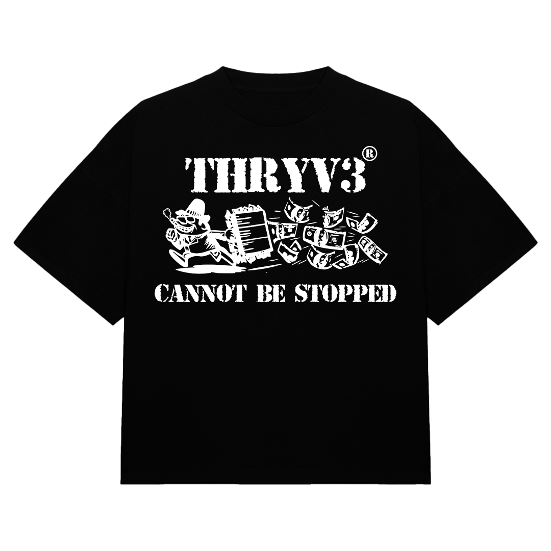 THRYV3 CNTBSTD T-SHIRT [BLACK]