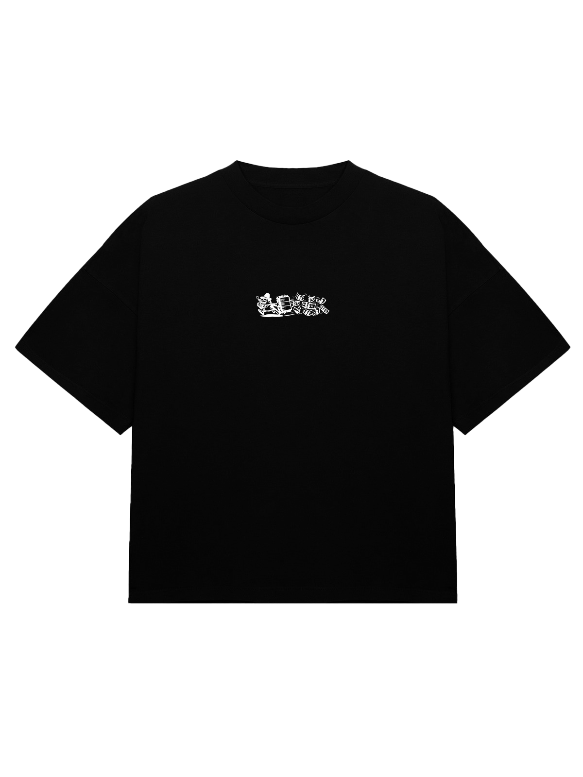 RUNNING MAN ESSENTIAL V2 [BLACK/WHITE]