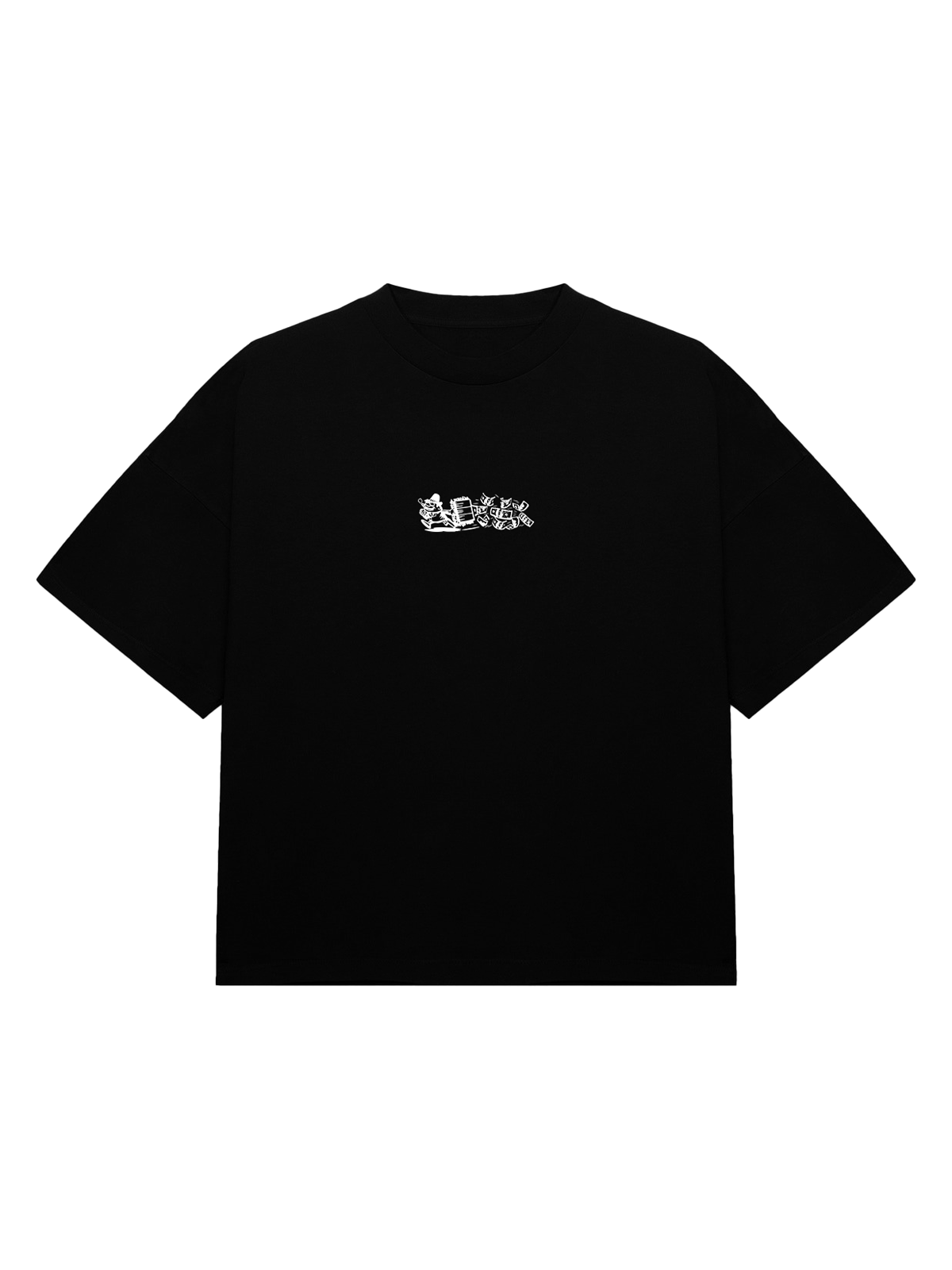 RUNNING MAN ESSENTIAL V2 [BLACK/WHITE]