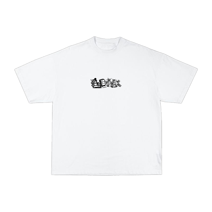 RUNNING MAN ESSENTIAL V2 [BLACK/WHITE]