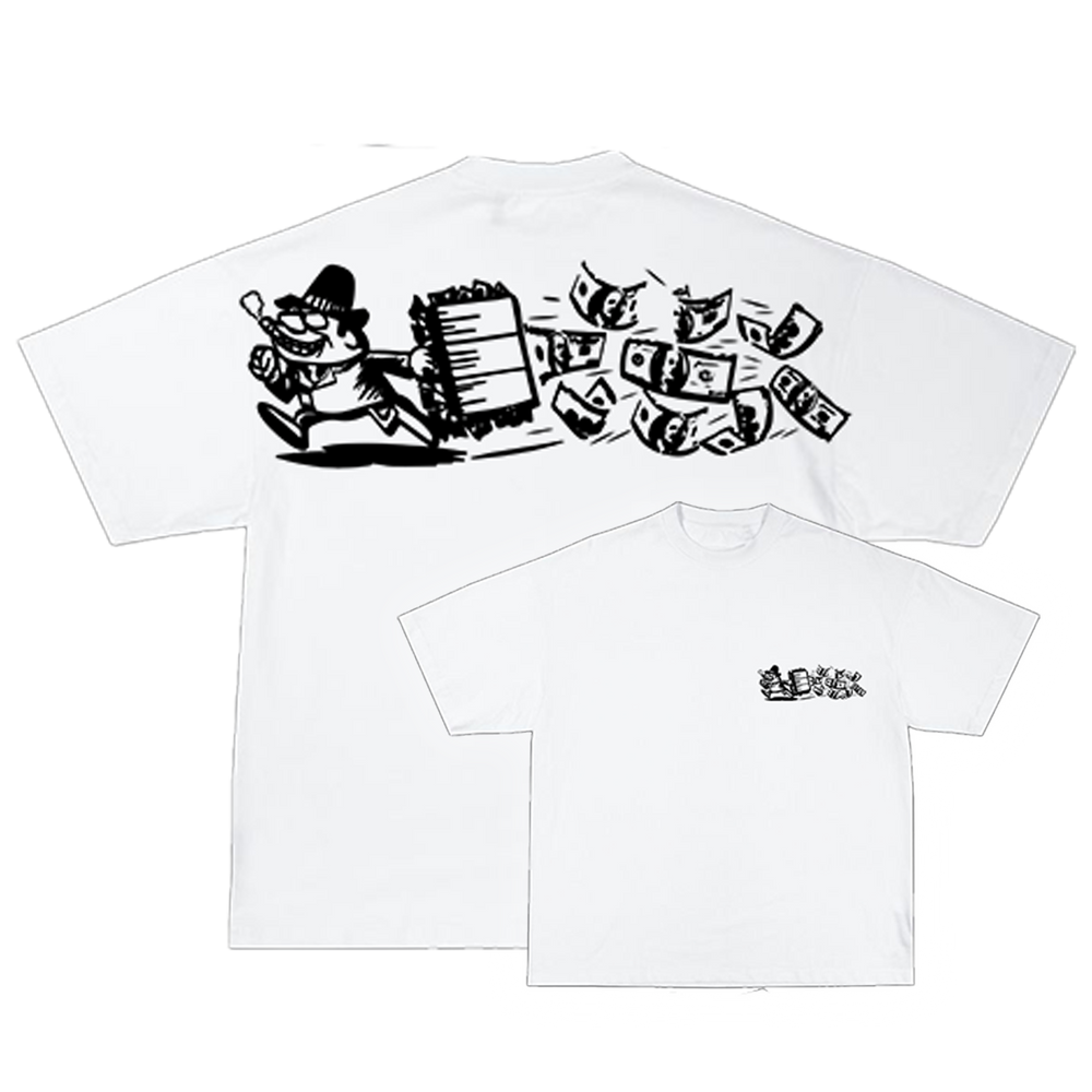 RUNNING MAN ESSENTIAL V3 [BLACK/WHITE]