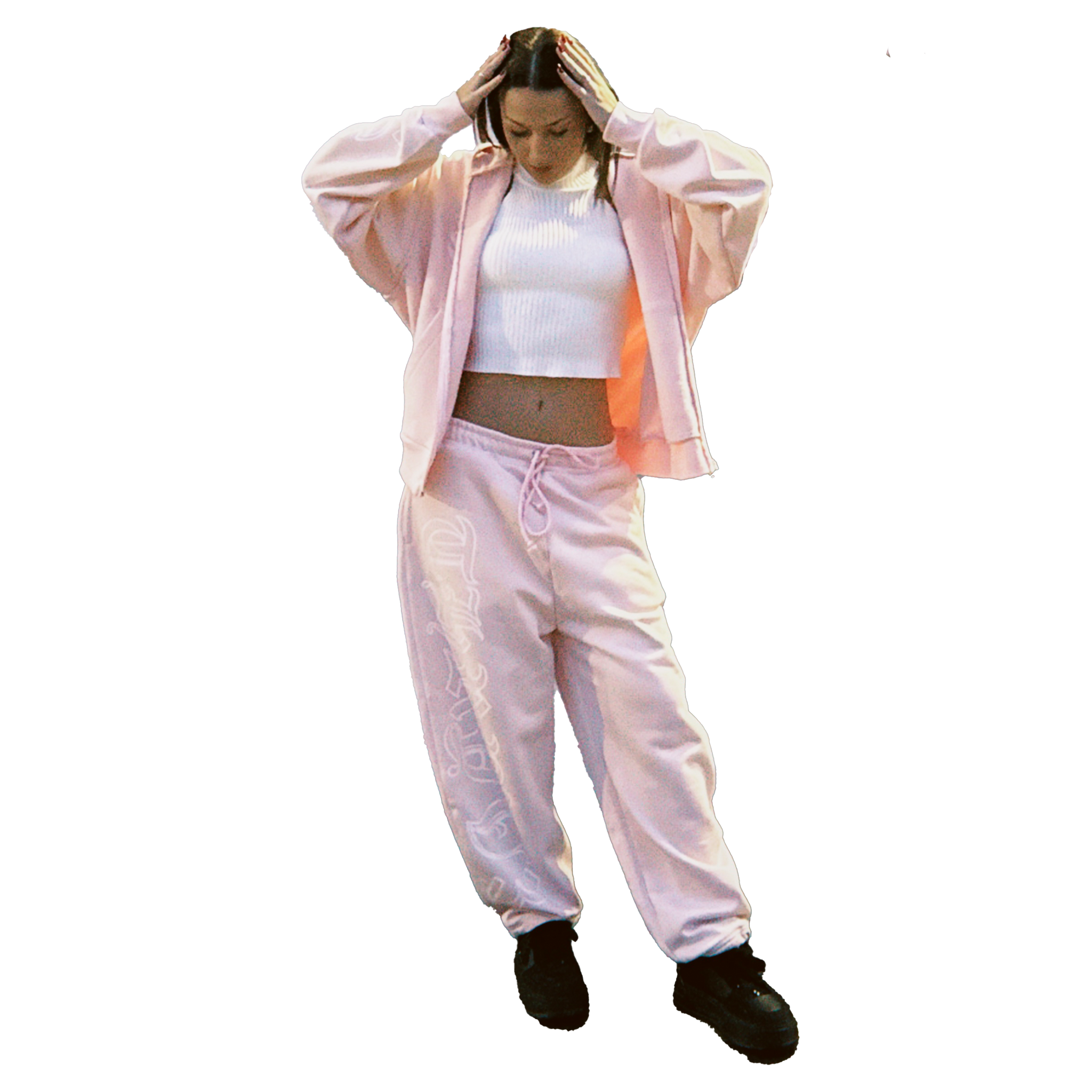 DELUXE JOGGERS [BABY PINK] 3 LEFT !