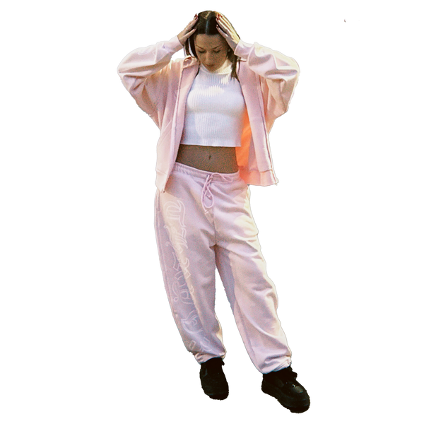 DELUXE JOGGERS [BABY PINK] 3 LEFT !